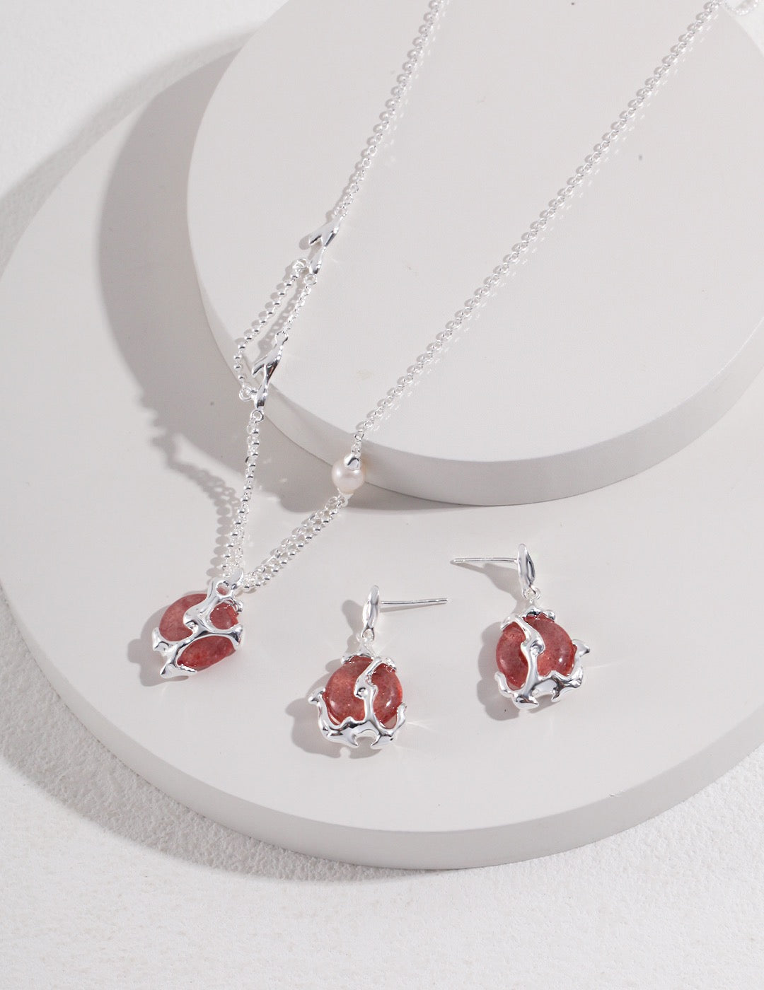 Ember Horizon-Sterling Sliver Necklace