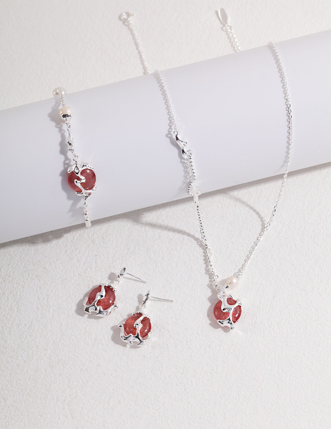 Ember Horizon-Sterling Silver Bracelet