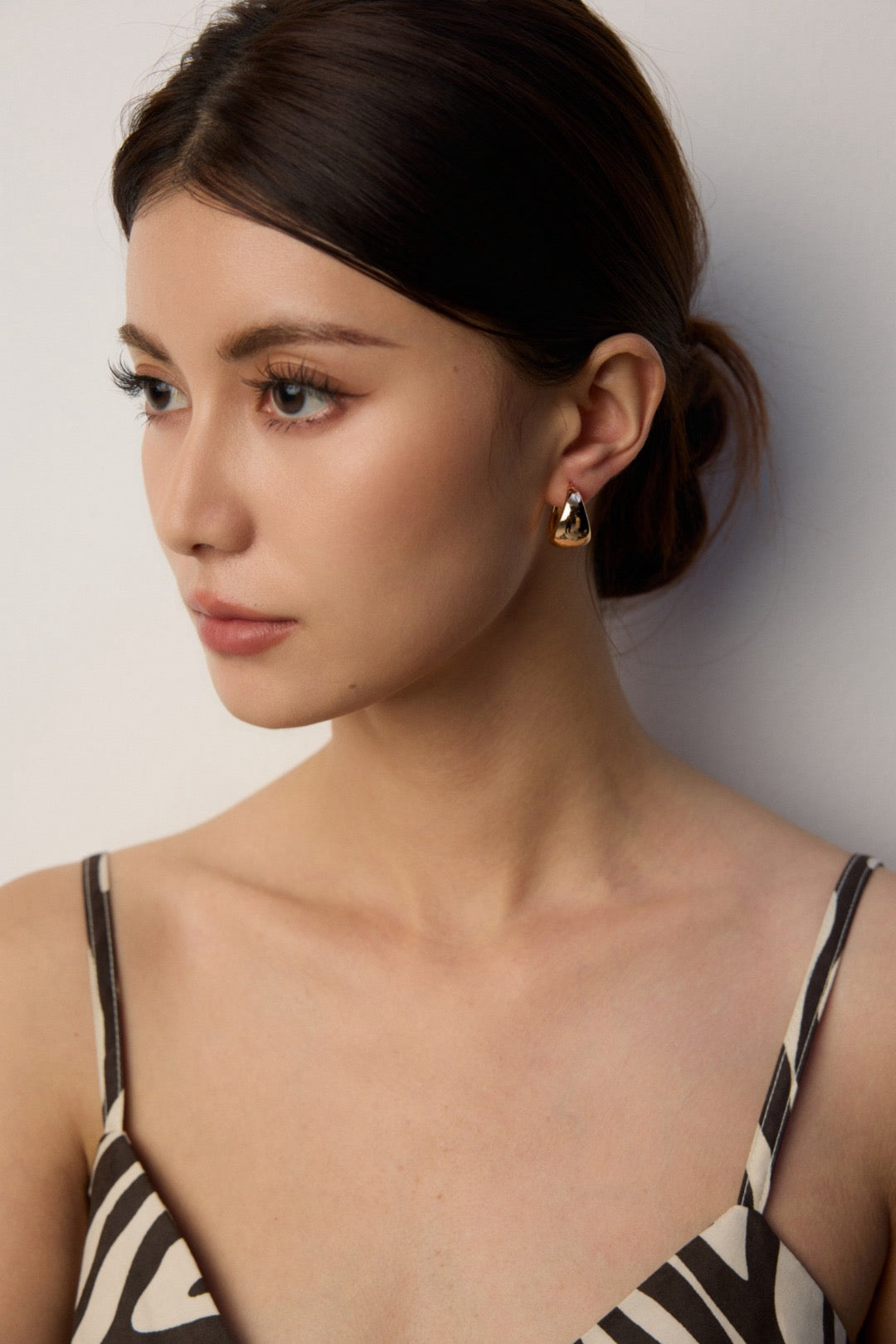 Pure Silver Minimalist Earrings
