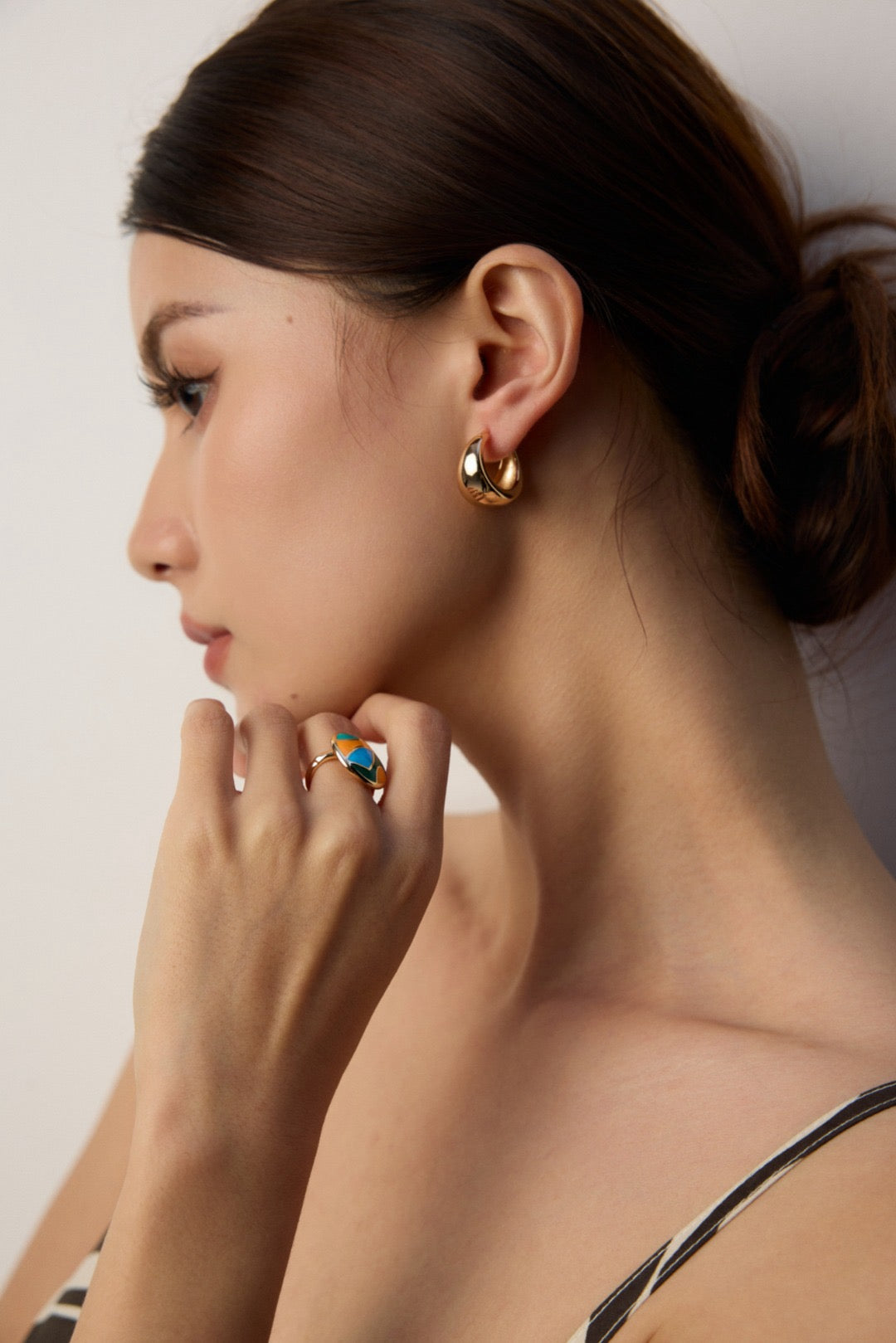 Pure Silver Minimalist Earrings