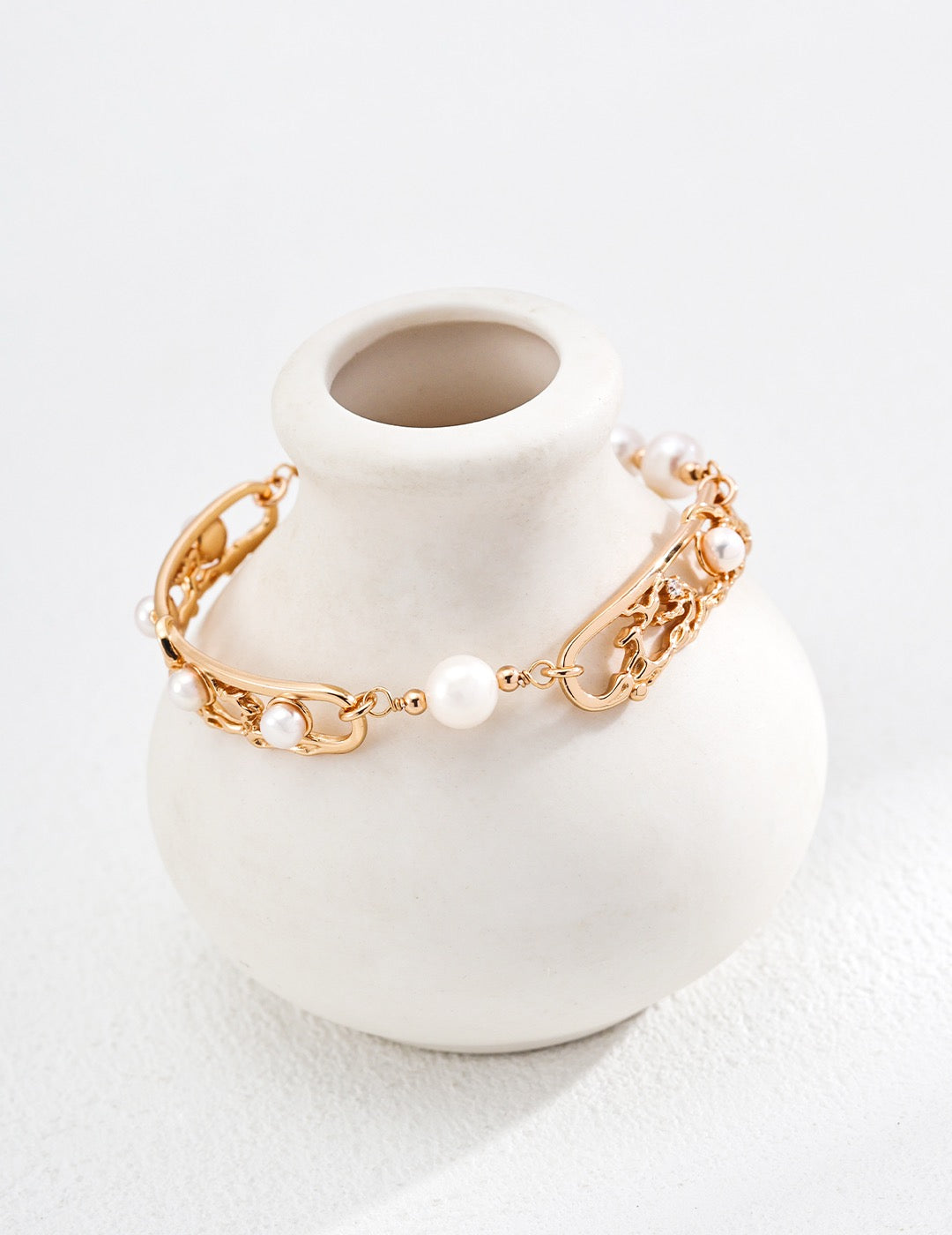 Silent Bloom- Sterling Silver Bracelet
