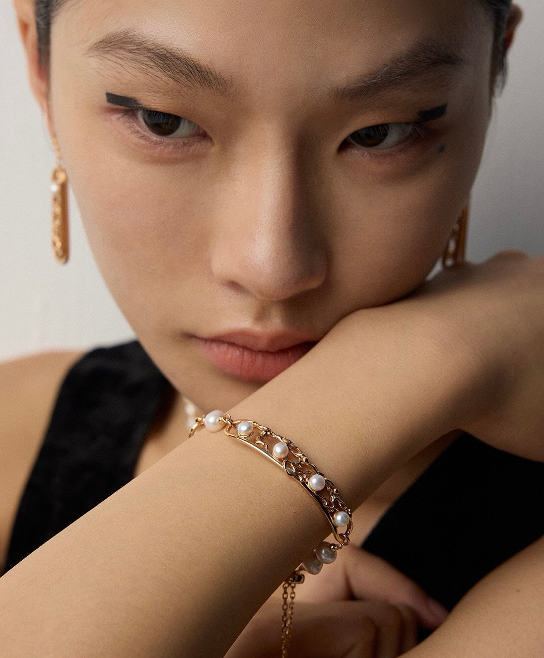 Silent Bloom- Sterling Silver Bracelet