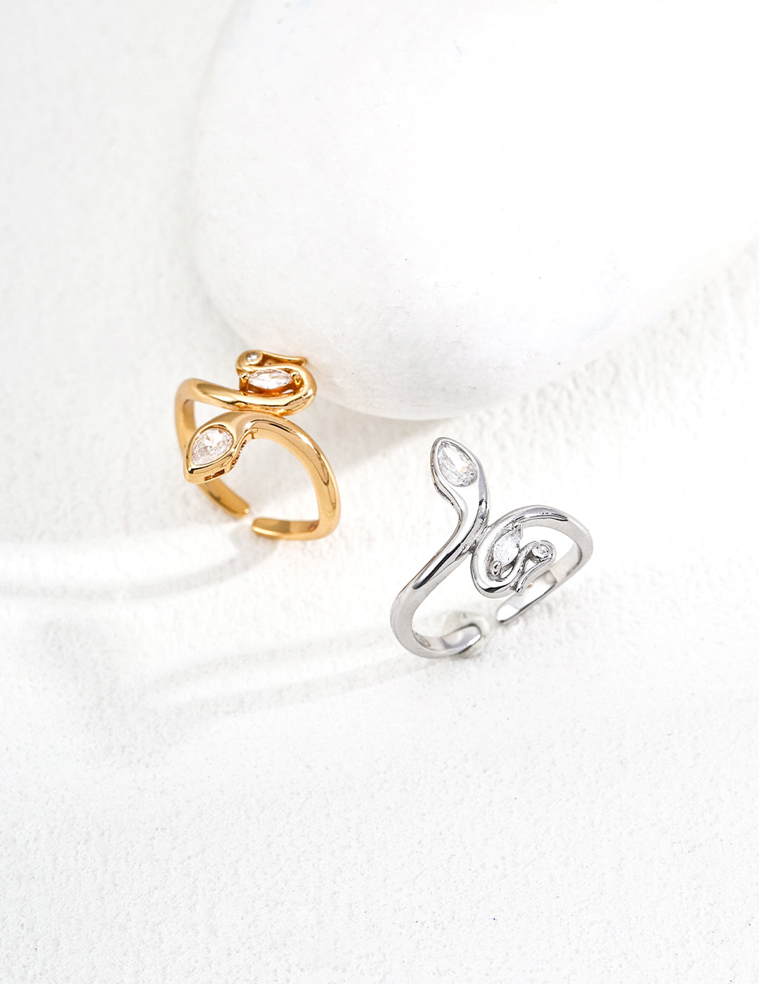 Ouroboros Sterling Silver Ring