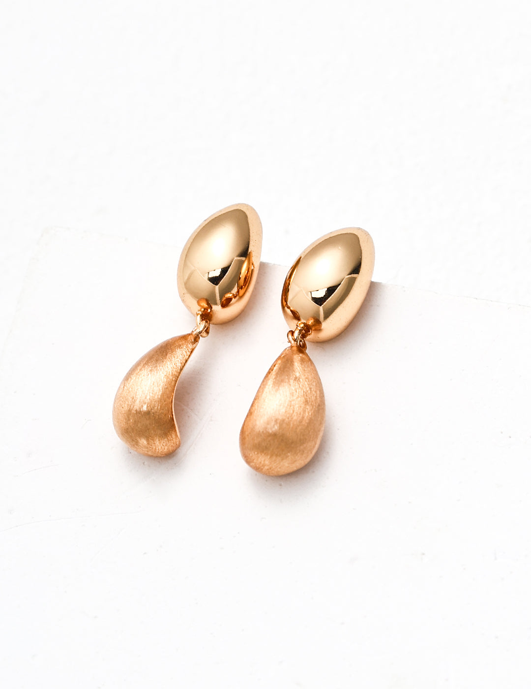 Vintage Matte -Sterling Silver Earrings
