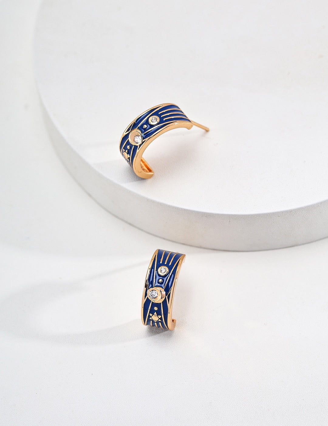 Cerulean Heirloom-Earrings(2)