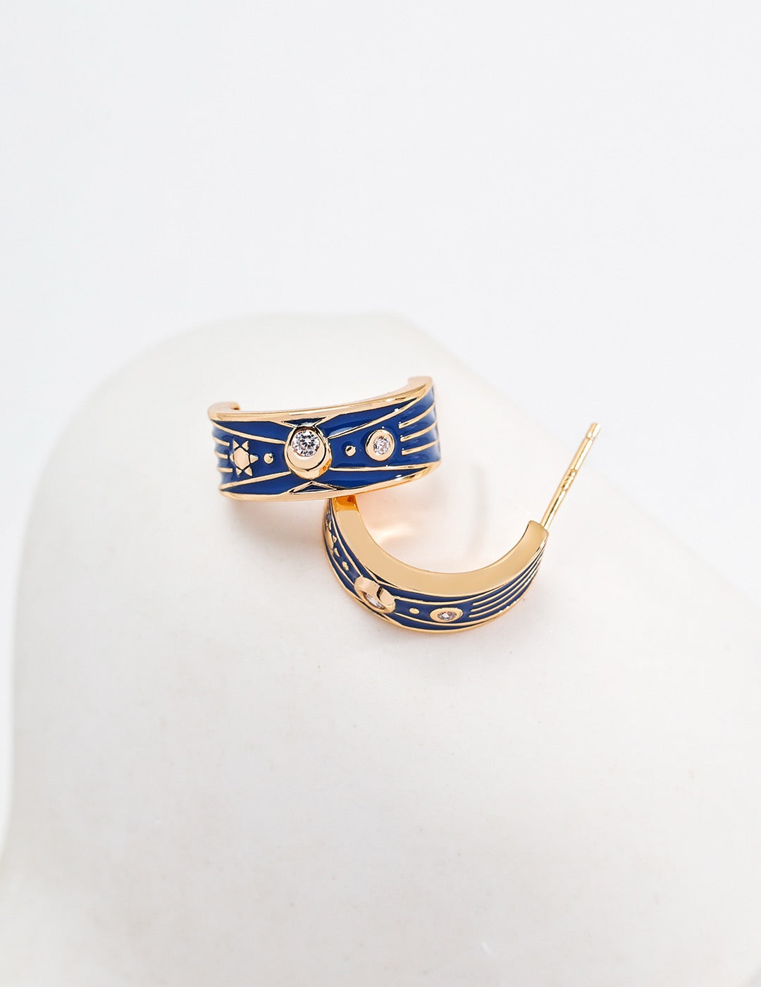 Cerulean Heirloom-Earrings(2)