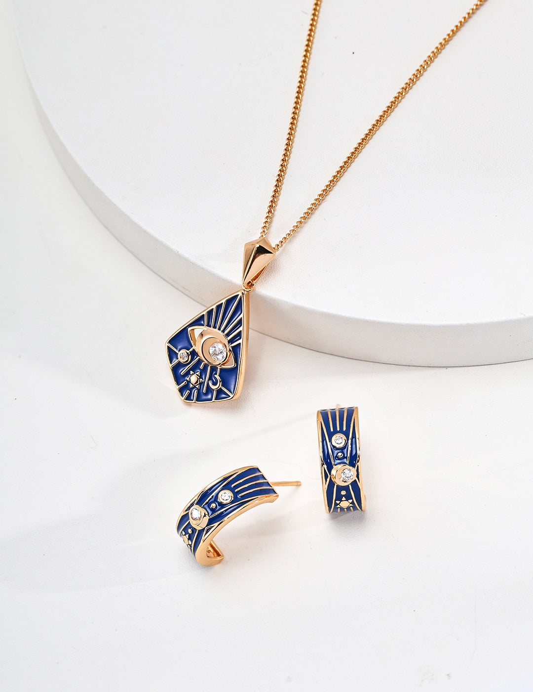 Cerulean Heirloom-Earrings(2)