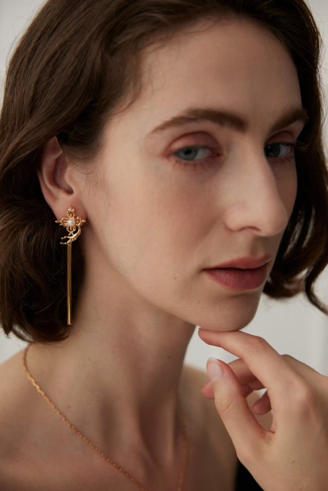 Ethereal Bloom-Sterling Silver Earrings