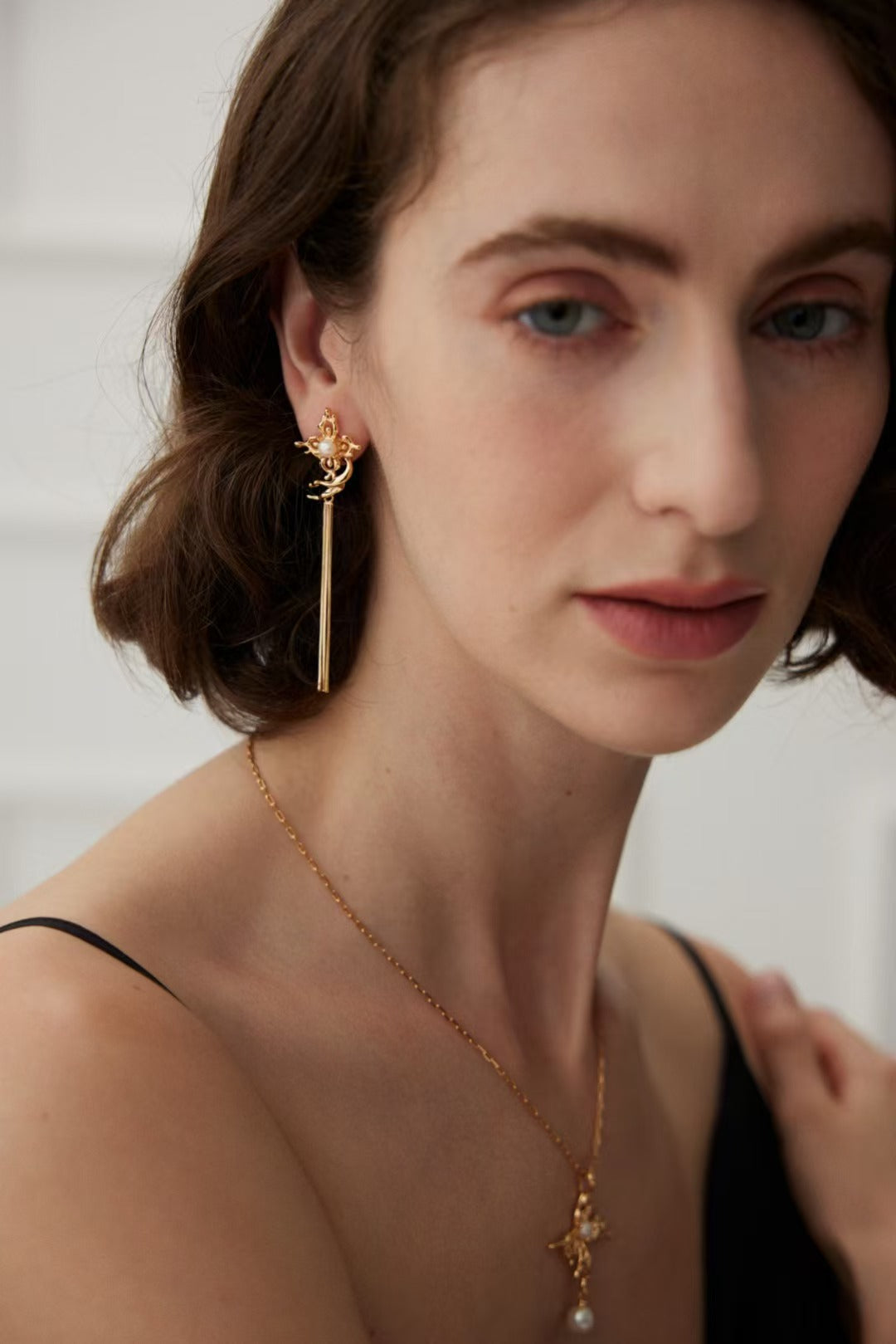 Ethereal Bloom-Sterling Silver Earrings