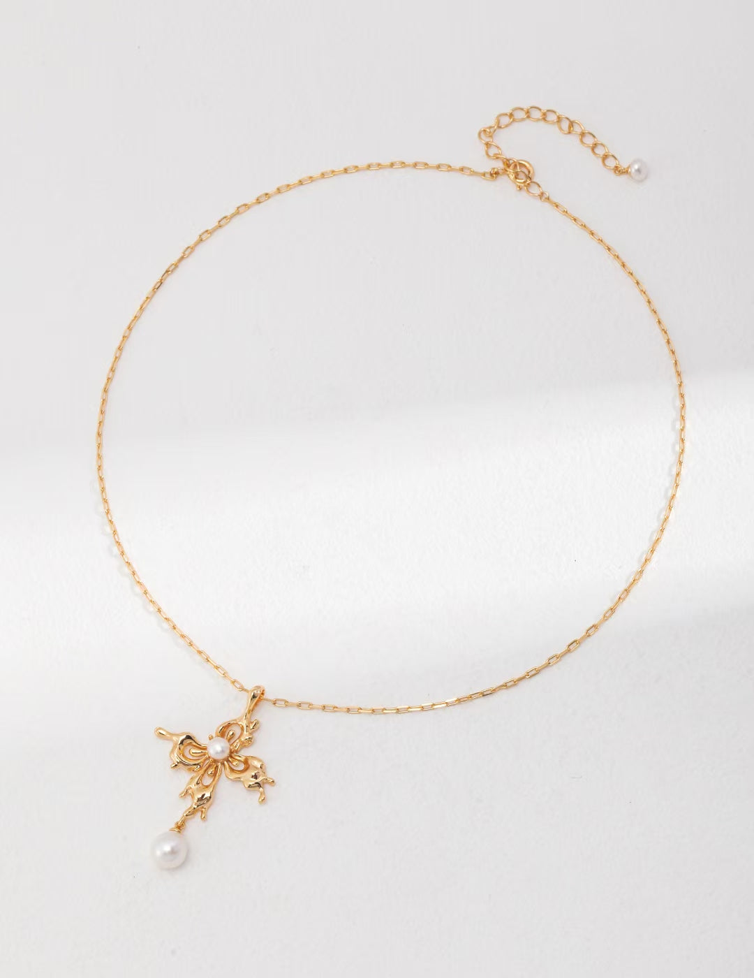 Ethereal Bloom-Sterling Silver Necklace