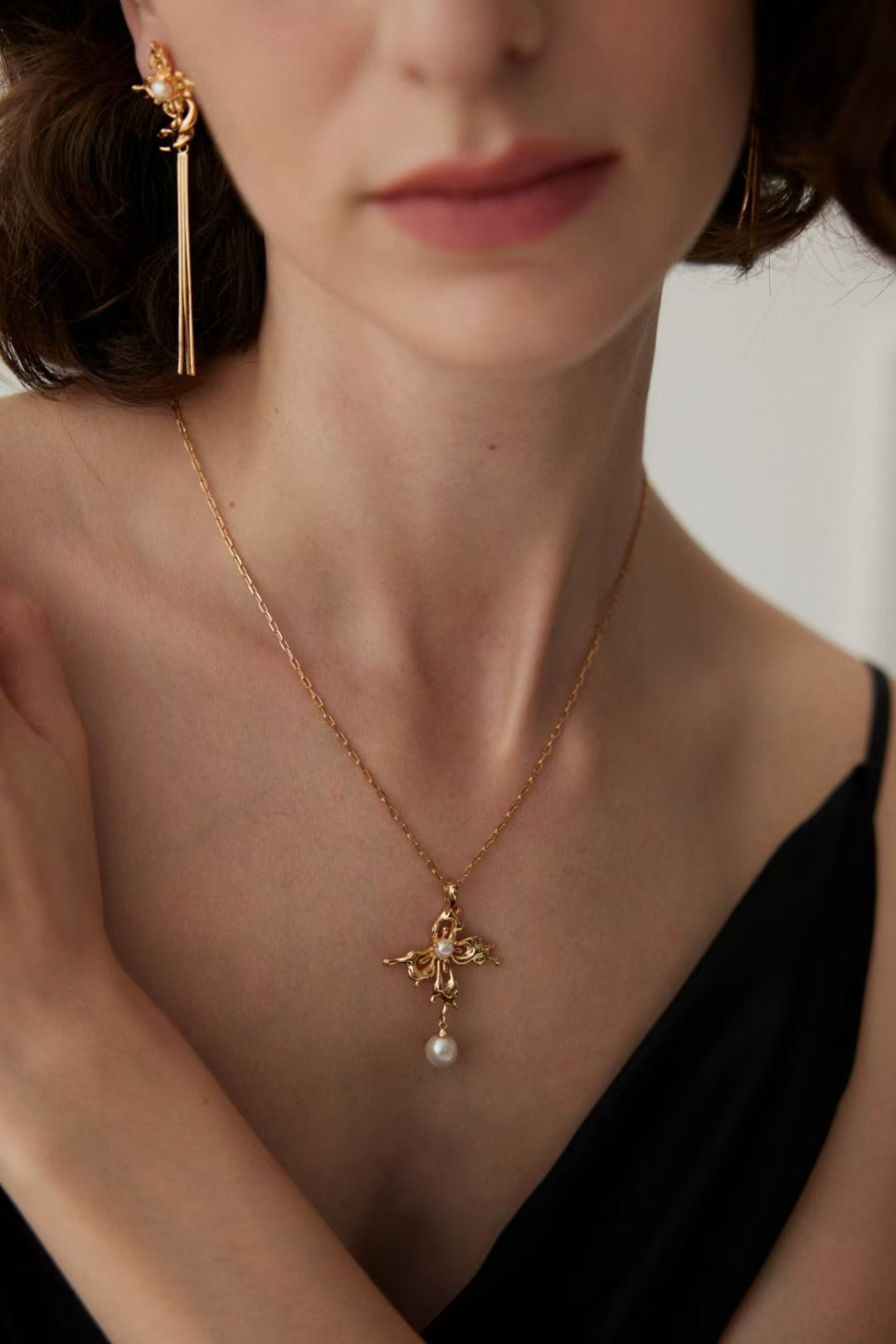 Ethereal Bloom-Sterling Silver Necklace