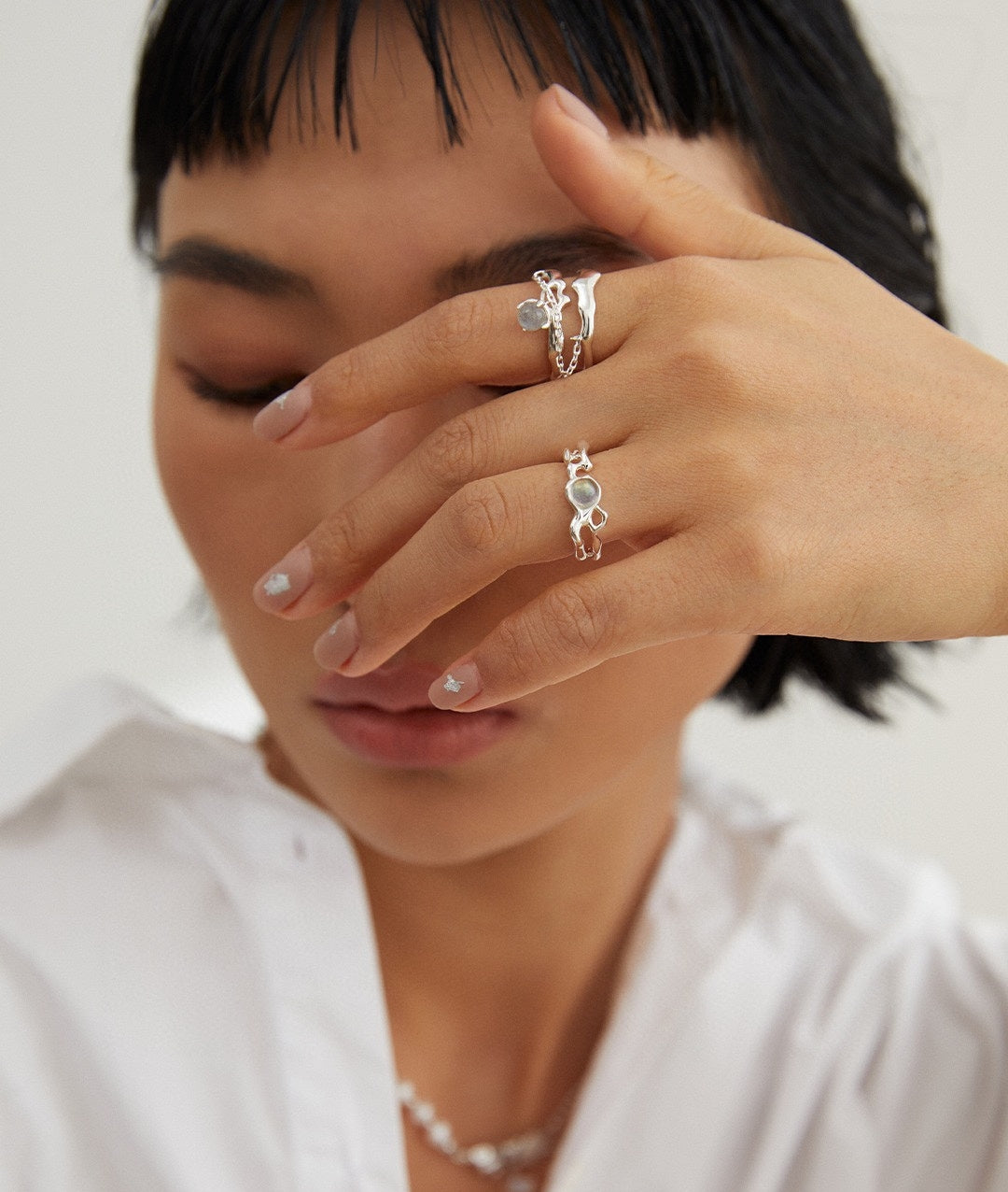 TWILIGHT RESONANCE-Sterling Silver Ring