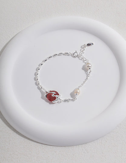 Ember Horizon-Sterling Silver Bracelet