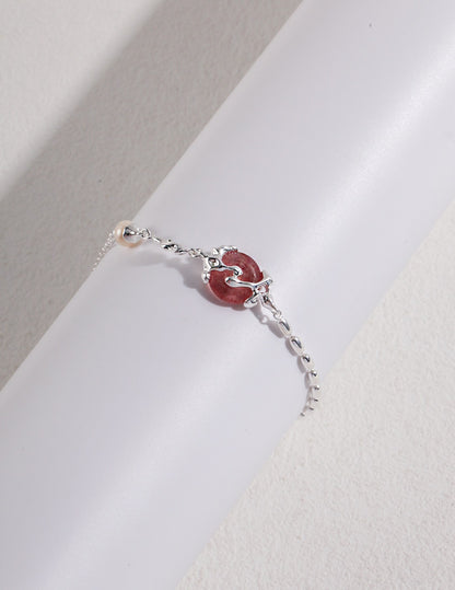Ember Horizon-Sterling Silver Bracelet