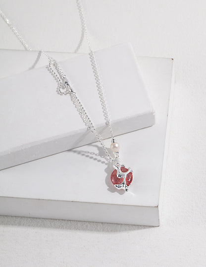 Ember Horizon-Sterling Sliver Necklace