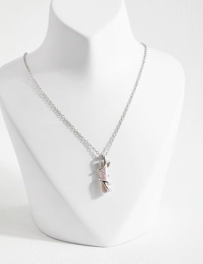 Baroque Pearl Collection-Sterliing Silver  Baroque Pearl Necklace（1）