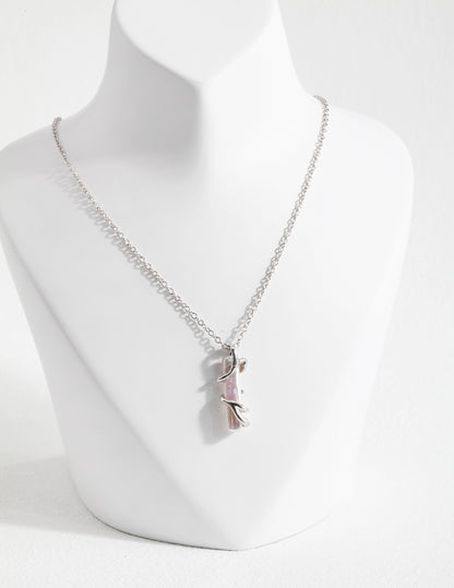 Baroque Pearl Collection-Sterliing Silver  Baroque Pearl Necklace（2）