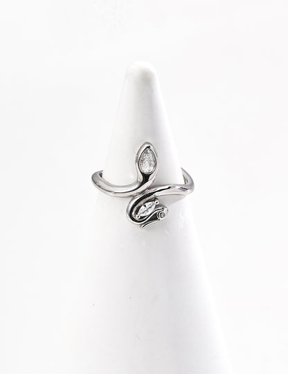 Ouroboros Sterling Silver Ring