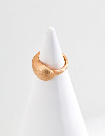Vintage Matte -Sterling Silver Ring