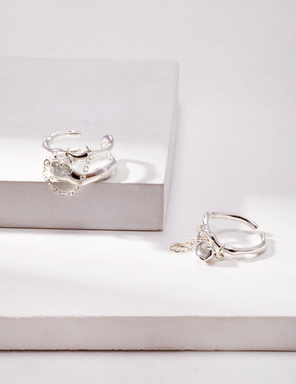 TWILIGHT RESONANCE-Sterling Silver Ring